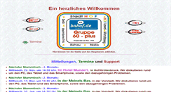 Desktop Screenshot of 60-plus.bnhof.de