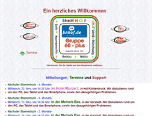 Tablet Screenshot of 60-plus.bnhof.de
